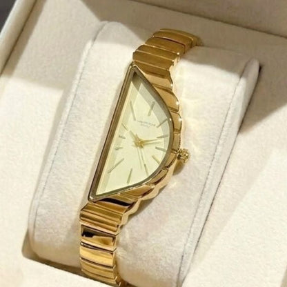 ساعة GEDI2 فرنسية فاخرة بسوار ذهبي أنيق